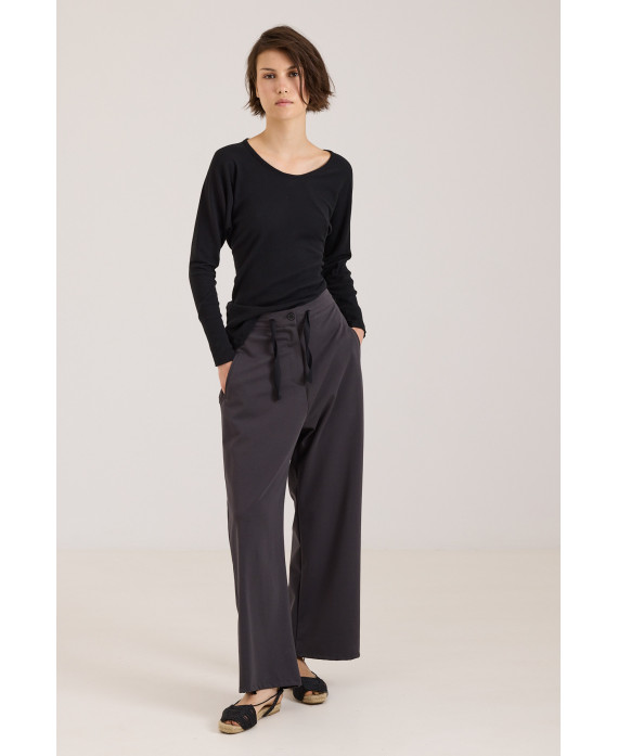 PANTALÓ GOMA CINTURA MALVA