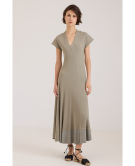 VESTIDO ASIMÉTRICO DE CANALÉ SALVIA