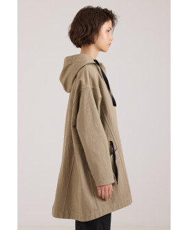 ICONIC PARKA IN SALVIA
