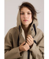 ICONIC PARKA IN SALVIA