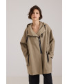 ICONIC PARKA IN SALVIA