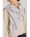 SILK AND COTTON FOULARD IN FREDO