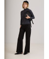 PANTALÓ CINTURA BAIXA NEGRE