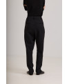 ICONIC CHECK FABRIC TROUSERS