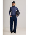 PANTALÓ DENIM COSTURA DAVANT