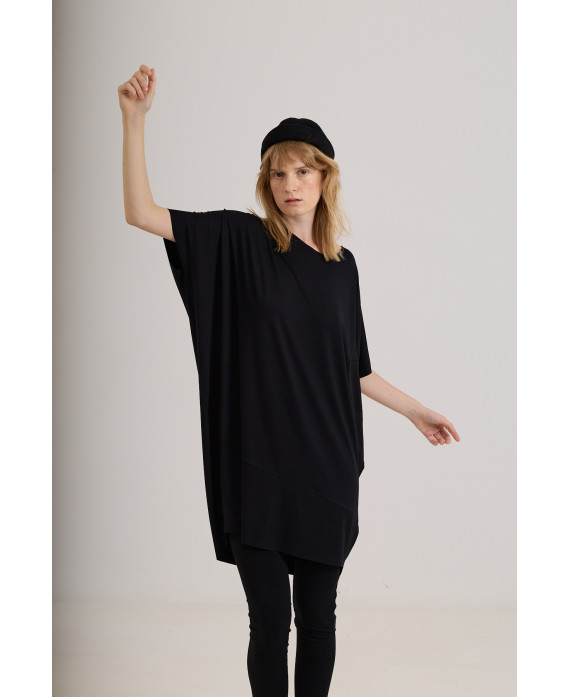 VESTIT ELÀSTIC OVERSIZE NEGRE