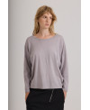 GREY FREDO LONG SLEEVE ICONIC T-SHIRT