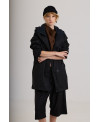 PARKA FORRO EXRTRAÏBLE NEGRE
