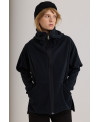 JAQUETA POLAR MAXI COLL NEGRE