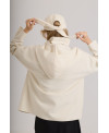 GORRO CACHEMIRA AJUSTABLE CRUDO