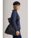 BAG WITH ADJUSTABLE STRAP IN DARK GRAY