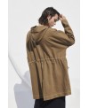 RECYCLED PARKA BROWN
