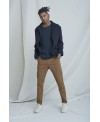 LOOSE FIT TROUSERS BROWN
