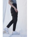 LOW POCKETS TROUSERS IN BLACK