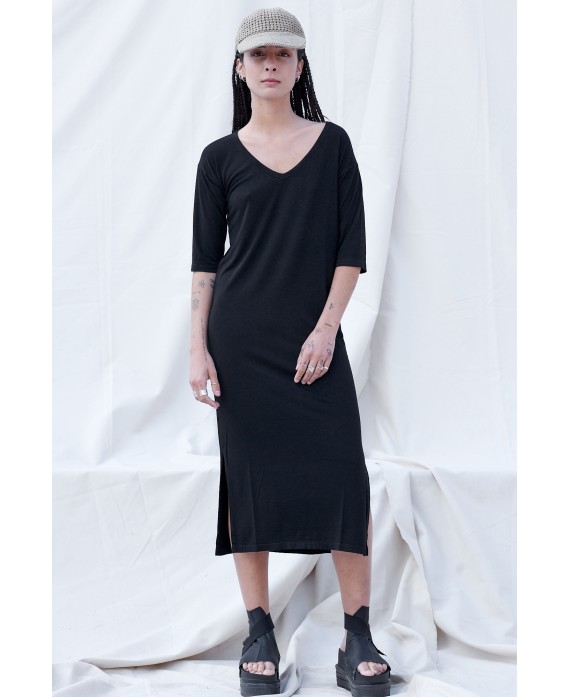 VESTIT ESCOT PIC TEIXIT ELÀSTIC NEGRE