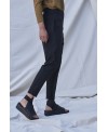 PANTALÓ CREMALLERA DESPLAÇADA NEGRE