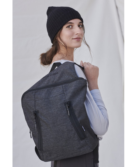 Mochila urbana gris