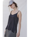 Silk cami black