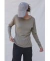 Long-sleeve T-shirt in SALVIA