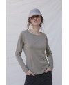 Long-sleeve T-shirt in SALVIA