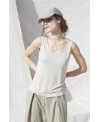 SALVIA SLEEVELESS T-SHIRT