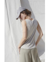 SALVIA SLEEVELESS T-SHIRT