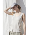 SALVIA SLEEVELESS T-SHIRT