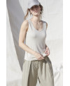 SALVIA SLEEVELESS T-SHIRT