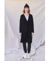 CASHMERE TRICOT JACKET IN BLACK