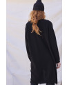 CASHMERE TRICOT JACKET IN BLACK