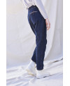 DISPLACED FLY DENIM TROUSERS