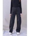 EMBLEMATIC TROUSERS IN BLACK