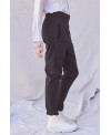 PANTALÓN CREMALLERA DESPLAZADA PÚRPURA